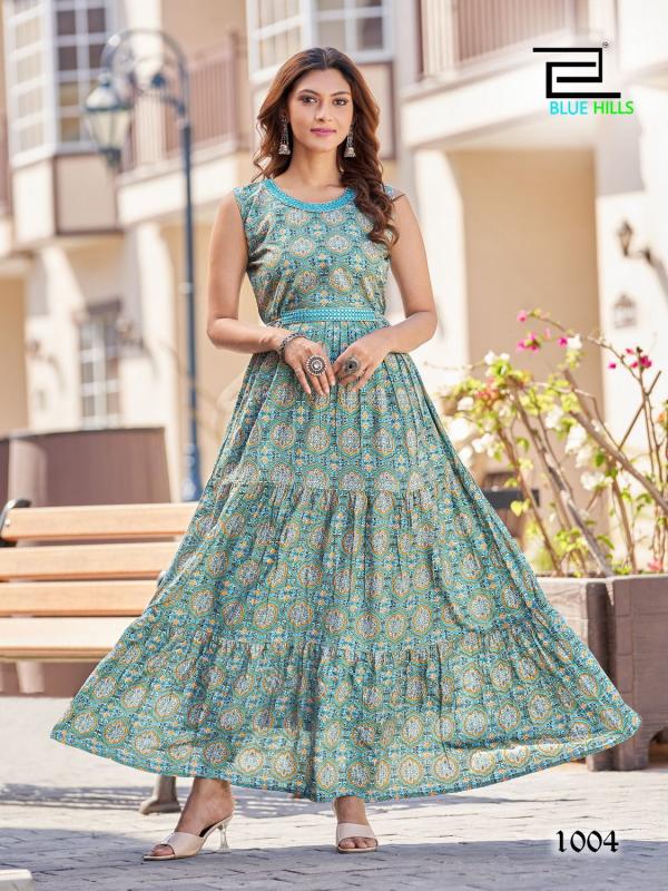 Blue Hills Sunshine Vol 20 Plus Size Designer Anarkali Kurti Collection